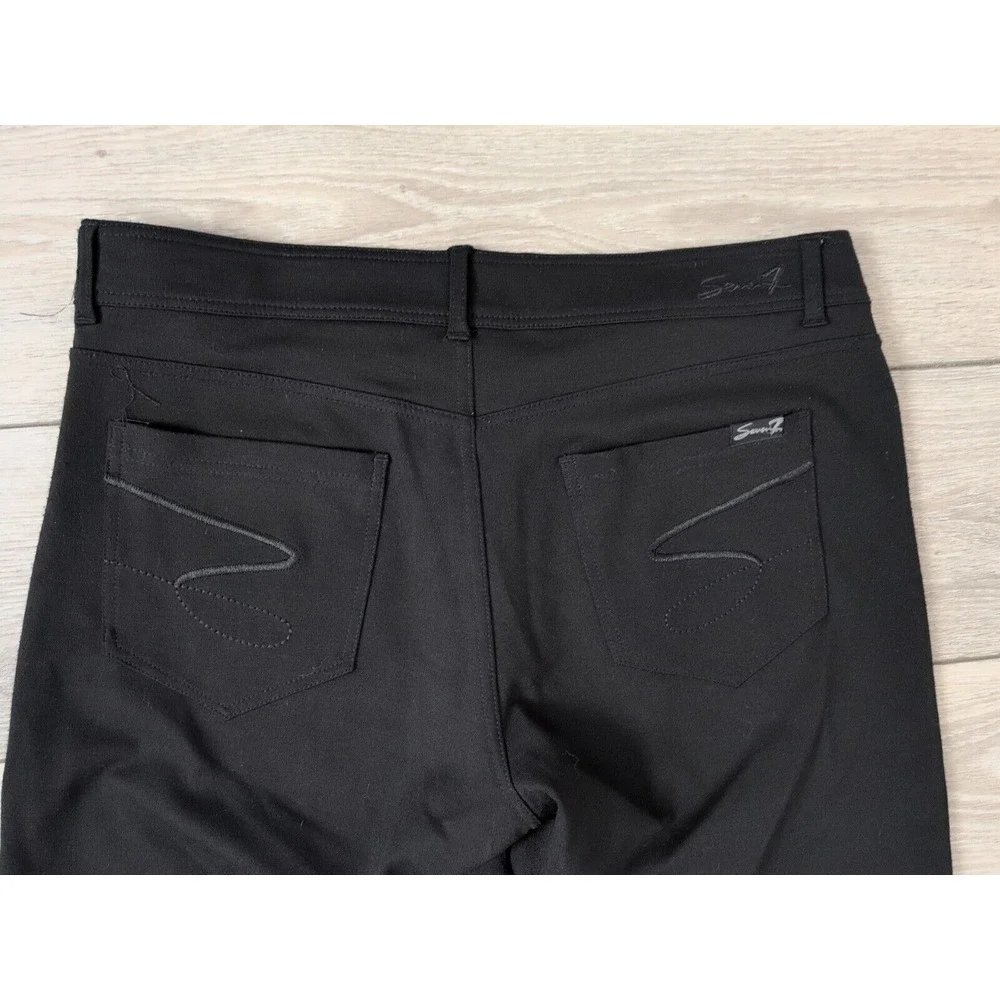 Seven 7 Pleather Front Rayon Women's Size‎ 32 Pants